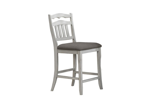 Serkou High Chair in Antique White - Marjories Furniture (Las Vegas, NV)