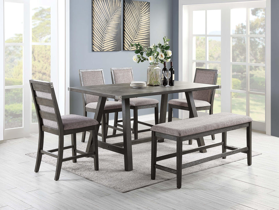 Sfvnco Counter Height Table in Grey - Marjories Furniture (Las Vegas, NV)