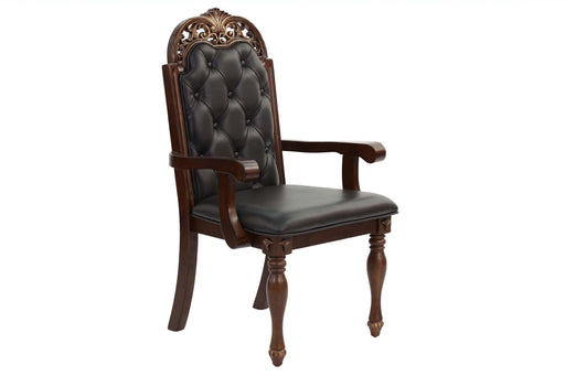 Sfvnco Dining Arm Chair in Cherry - Marjories Furniture (Las Vegas, NV)