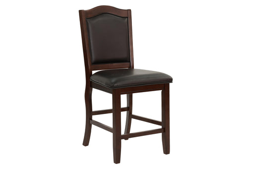 Sfvnco High Chair- Pu in Espresso - Marjories Furniture (Las Vegas, NV)