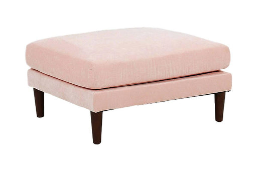 Taiyus Ottoman in Blush - Marjories Furniture (Las Vegas, NV)