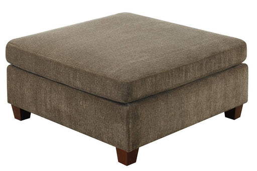 Taiyus Ottoman in Tan - Marjories Furniture (Las Vegas, NV)