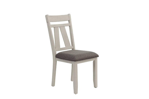 Tamich Dining Chair in White - Marjories Furniture (Las Vegas, NV)