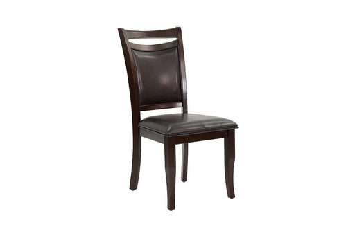 Ysheng Dining Chair in Espresso - Marjories Furniture (Las Vegas, NV)