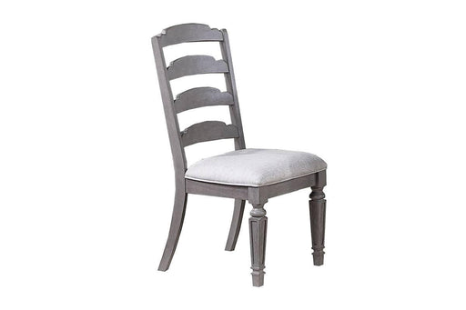 Ysheng Dining Chair in Light Grey - Marjories Furniture (Las Vegas, NV)