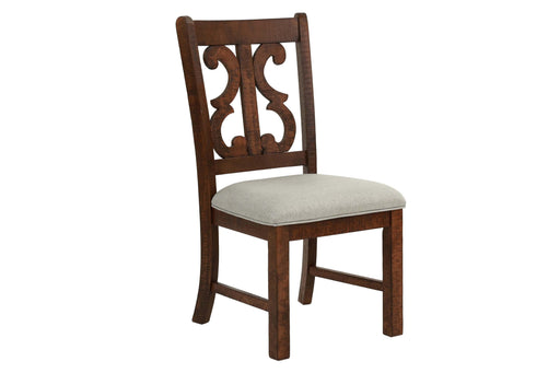Ysheng Dining Chair in Walnut - Marjories Furniture (Las Vegas, NV)