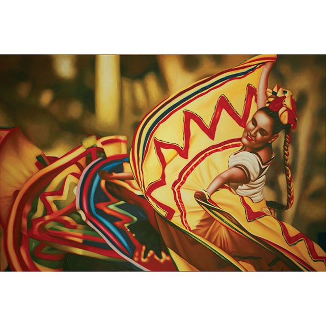 Danza Folklorica Printed Canvas Painting - Marjories Furniture (Las Vegas, NV)
