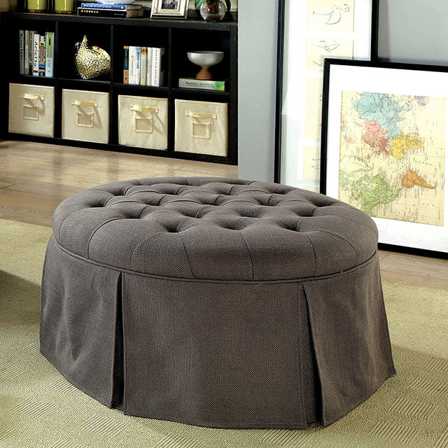 Round Ottoman Claes
