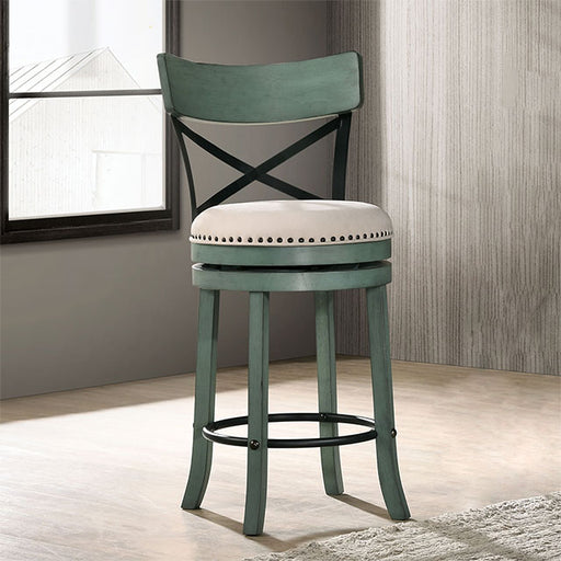 Clarence 24" Swivel Barstool (2/Box) - Marjories Furniture (Las Vegas, NV)