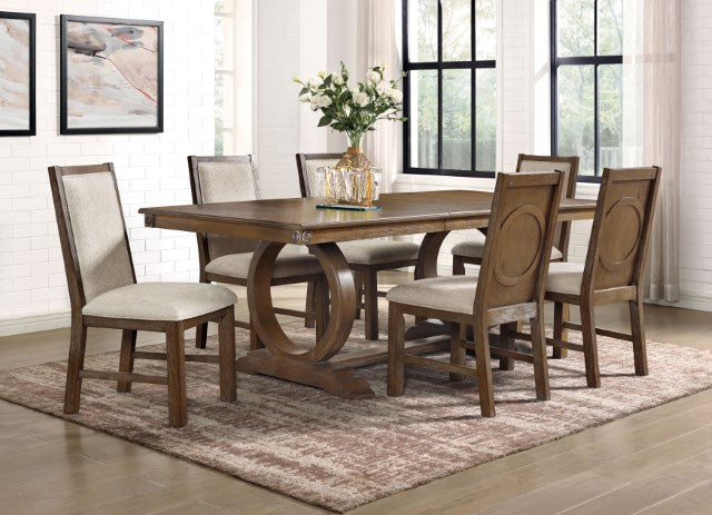 Monclova 7 Pc Dining Table Set - Marjories Furniture (Las Vegas, NV)