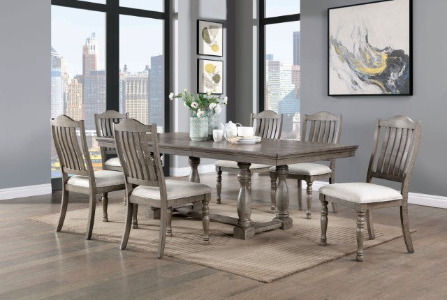 Newcastle 7 Pc Dining Table Set - Marjories Furniture (Las Vegas, NV)