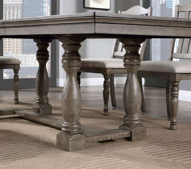 Newcastle 7 Pc Dining Table Set - Marjories Furniture (Las Vegas, NV)