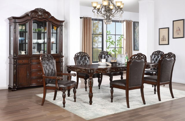 Nouvelle 7 Pc Dining Table Set - Marjories Furniture (Las Vegas, NV)