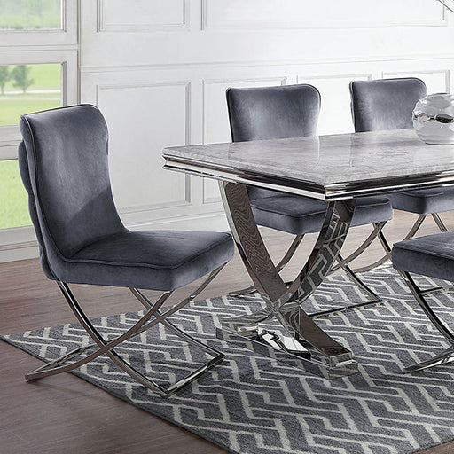 Wadenswil 7 Pc Dining Table Set - Marjories Furniture (Las Vegas, NV)