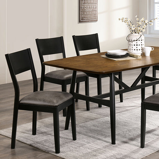 Oberwil 7 Pc Dining Table Set - Marjories Furniture (Las Vegas, NV)