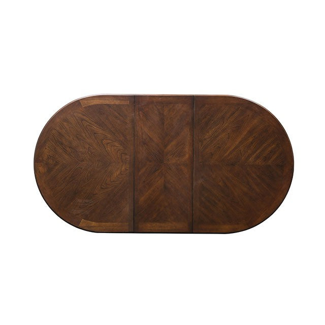 Jordyn Brown Cherry Dining Table - Marjories Furniture (Las Vegas, NV)