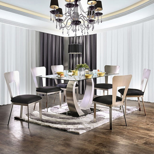 Nova 7 Pc Dining Table Set - Marjories Furniture (Las Vegas, NV)