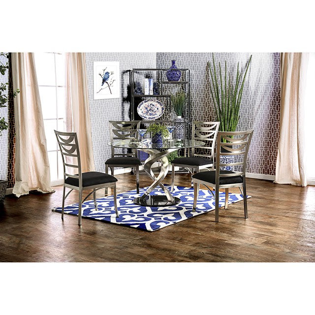Roxo 5 Pc Dining Table Set - Marjories Furniture (Las Vegas, NV)