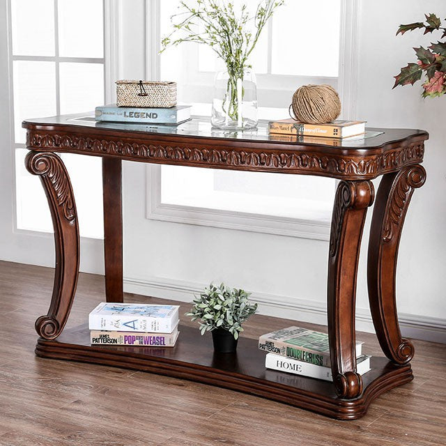Walworth Dark Oak Sofa Table - Marjories Furniture (Las Vegas, NV)
