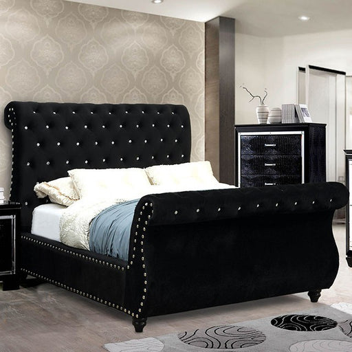 NOELLA Cal.King & Queen Bed - Marjories Furniture (Las Vegas, NV)