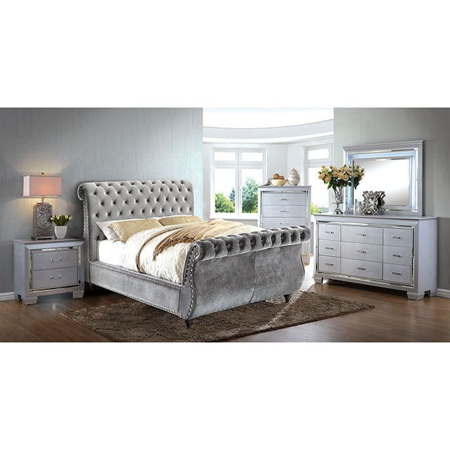 NOELLA Cal.King & Queen Bed - Marjories Furniture (Las Vegas, NV)