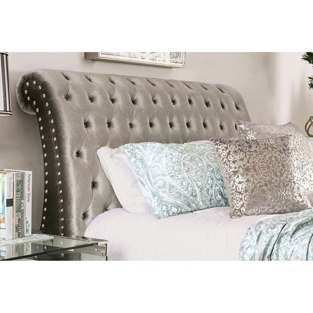 NOELLA Cal.King & Queen Bed - Marjories Furniture (Las Vegas, NV)