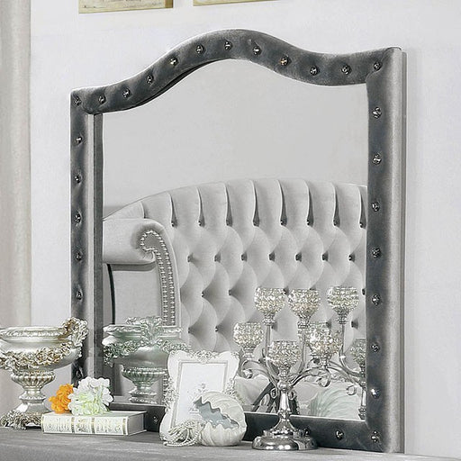 Alzir Gray Mirror - Marjories Furniture (Las Vegas, NV)