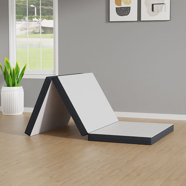 Hollyhock 3" Twin XL Tri-Fold Memory Foam Topper - Marjories Furniture (Las Vegas, NV)