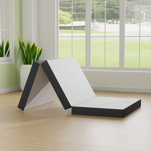 Hollyhock 4" Twin Tri-Fold Memory Foam Topper - Marjories Furniture (Las Vegas, NV)