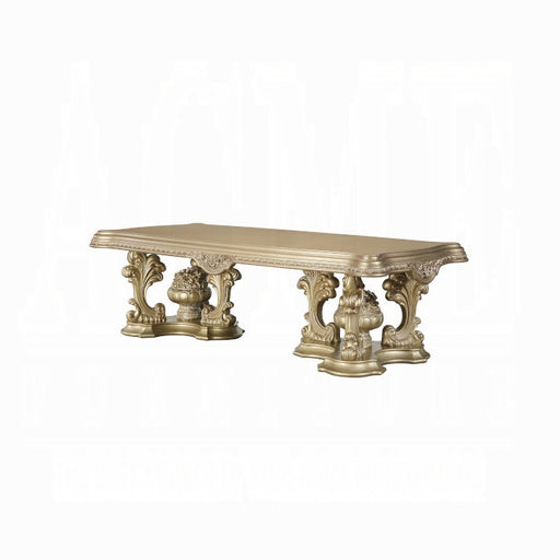 Seville Dining Table With Pedestal Base - Marjories Furniture (Las Vegas, NV)