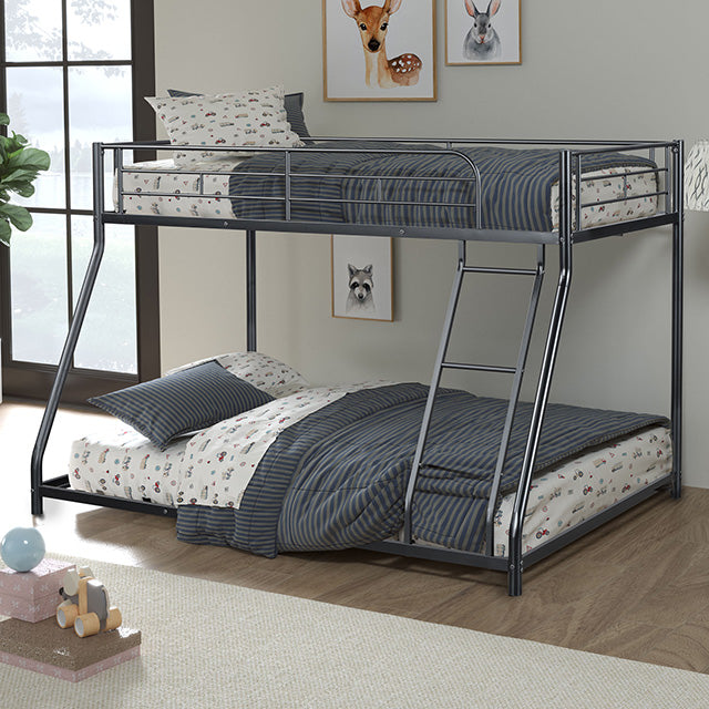 Panos Twin/Full Metal Bunkbed - Marjories Furniture (Las Vegas, NV)