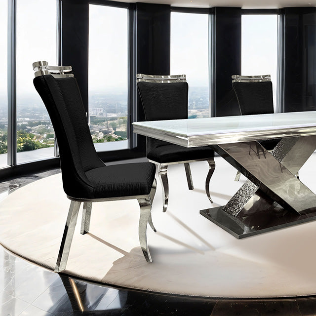 Palazzo 7 Pc Dining Table Set - Marjories Furniture (Las Vegas, NV)