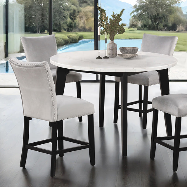 Sabro Round Counter Ht. Table - Marjories Furniture (Las Vegas, NV)