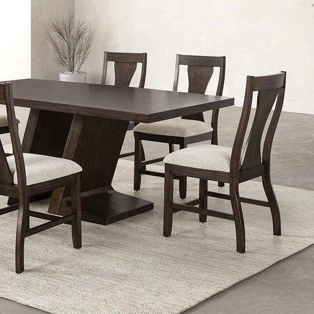 Holsworthy 7 Pc Dining Table Set - Marjories Furniture (Las Vegas, NV)