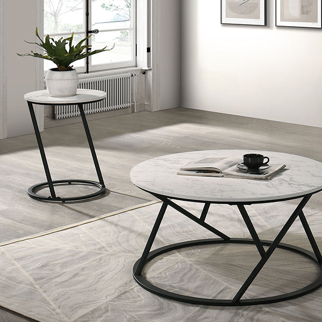Ronde 3 Pc. Table Set - Marjories Furniture (Las Vegas, NV)