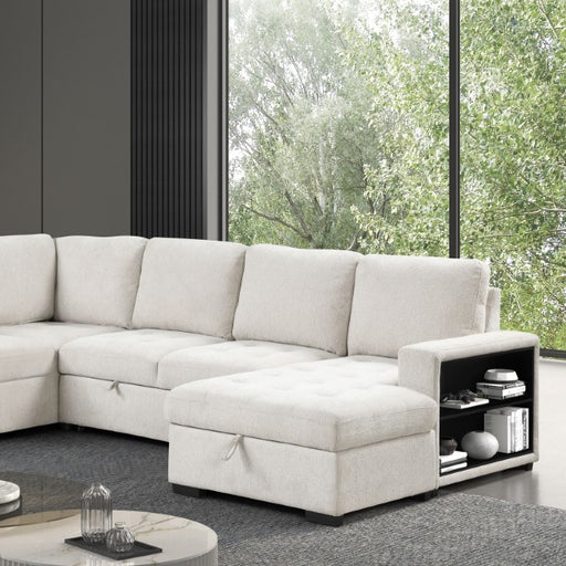 Stockwell Sleeper Sofa Sectional - Marjories Furniture (Las Vegas, NV)