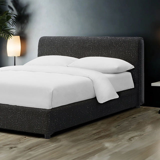 Vertham Bed Black & White - Marjories Furniture (Las Vegas, NV)