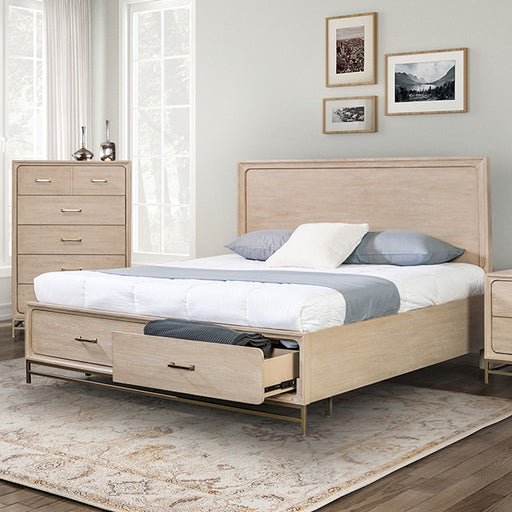 Sandnes 4 Pc Queen Bedroom Set - Marjories Furniture (Las Vegas, NV)