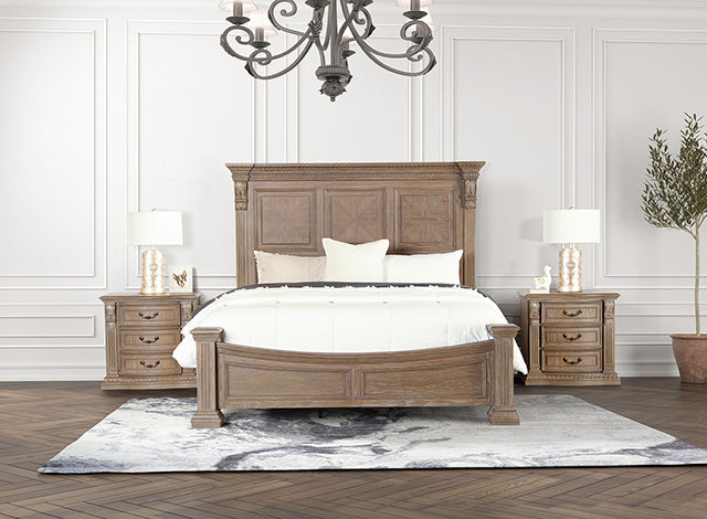 Seven Oaks 4 Pc Queen Bedroom Set - Marjories Furniture (Las Vegas, NV)