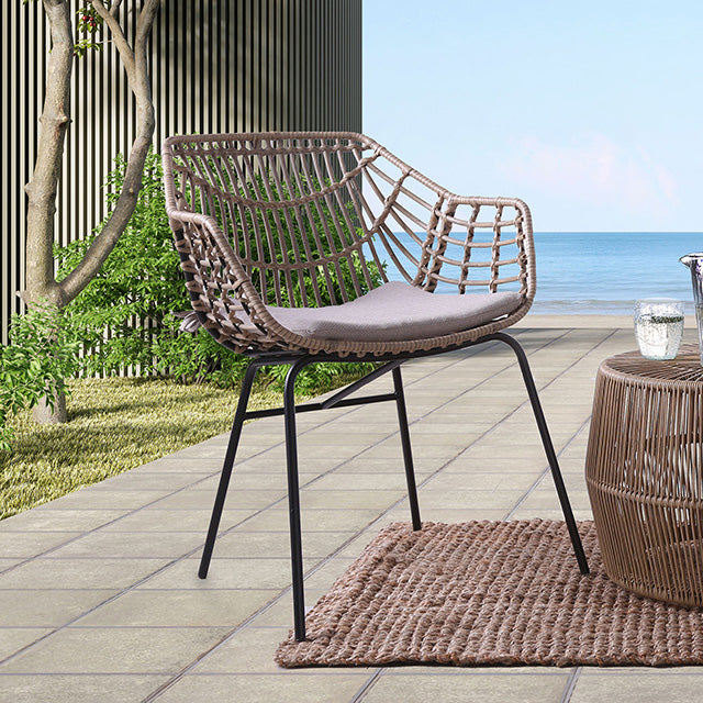 Livana Outdoor Chair (2/CTN) - Marjories Furniture (Las Vegas, NV)