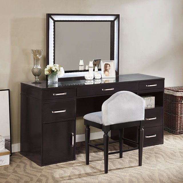 Vickie Vanity Set - Marjories Furniture (Las Vegas, NV)