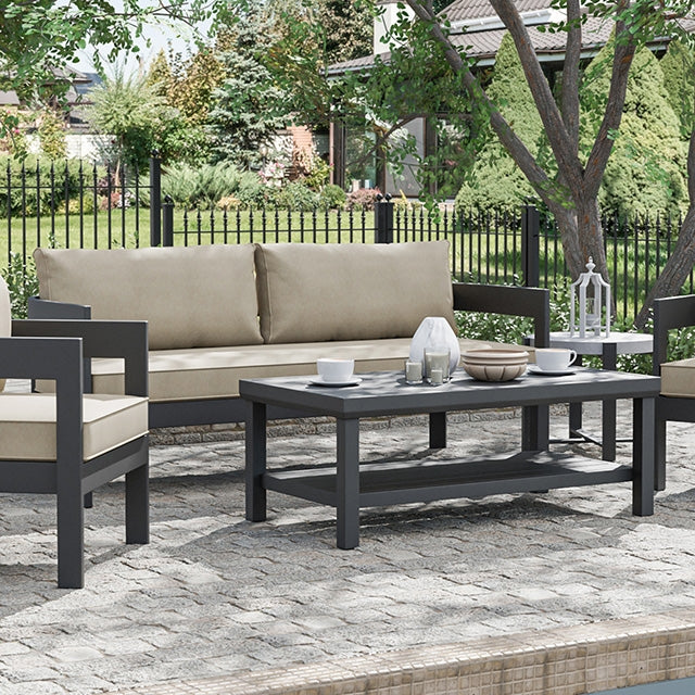 Lotus Sofa & Coffee Table Set - Marjories Furniture (Las Vegas, NV)