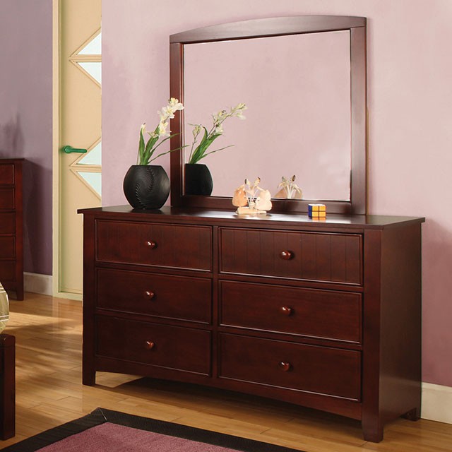 Omnus Cherry Mirror - Marjories Furniture (Las Vegas, NV)