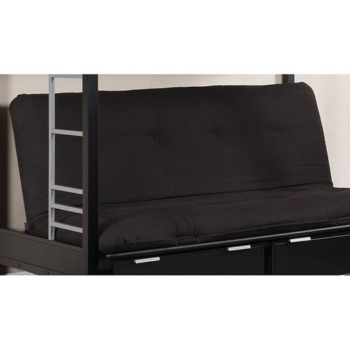KNOX Black 6" Black Futon Mattress - Marjories Furniture (Las Vegas, NV)