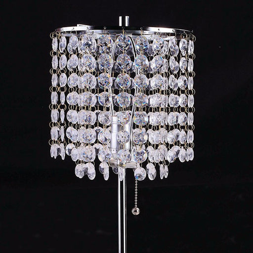 Perla Chrome Table Lamp - Marjories Furniture (Las Vegas, NV)
