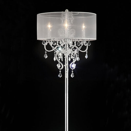 Rigel Silver 63"H Floor Lamp - Marjories Furniture (Las Vegas, NV)