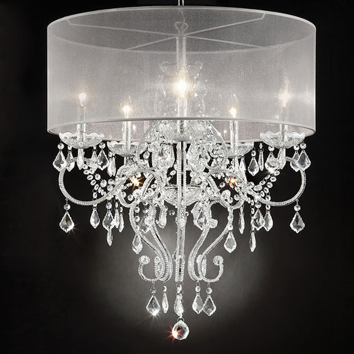 Rigel Silver 31 1/2"H Ceiling Lamp - Marjories Furniture (Las Vegas, NV)
