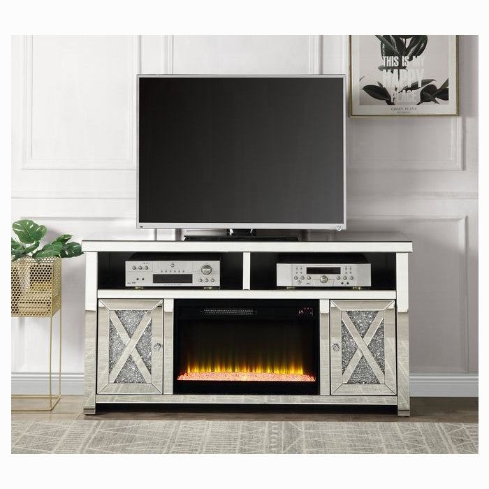 Noralie TV Stand With Fireplace - Marjories Furniture (Las Vegas, NV)