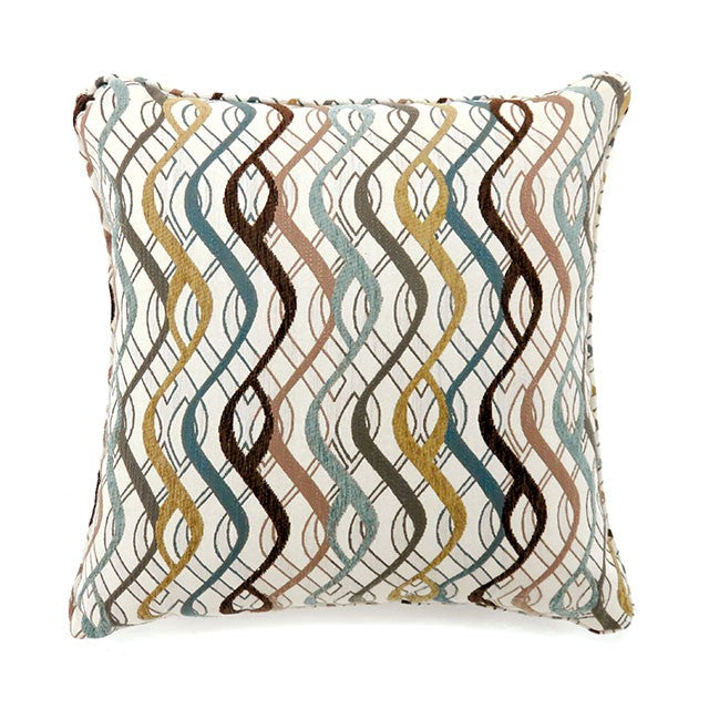 Sine Pillow (2/Box) Beige - Marjories Furniture (Las Vegas, NV)