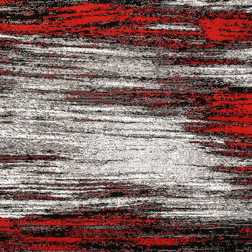 Sivas Gray/Red 5' X 8' Area Rug - Marjories Furniture (Las Vegas, NV)